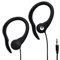 EAR5105 Clip On Sports Headphones - Blk