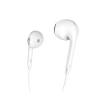 Glow Earbuds with Microphone - White