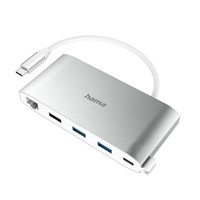USB-C Hub - 3xUSB-A/2xUSB-C/VGA/HDMI/LAN