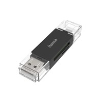 USB Card Reader OTG USB-A + Micro-USB