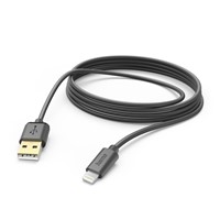 Lightning to USB-A 3m Black Cable