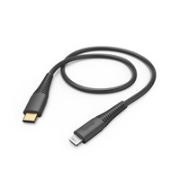 Lightning to USB-C 1.5m Black Cable