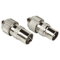 Coax Set Metal Plug/Socket screw attach