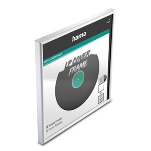 LP Cover Frame Aluminium White 31.5x31.5