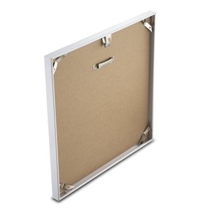 LP Cover Frame Aluminium White 31.5x31.5