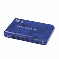 "35in1" USB 2.0 Multi Card Reader blue