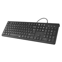 "KC-200" Basic Keyboard  black  QWERTY U