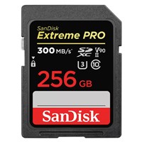 Extreme Pro SDXC 300MB/s UHS-II - 256GB