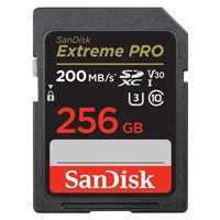 Extreme Pro SDXC 200MB/s UHS-I - 256GB