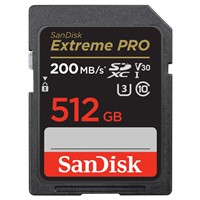 Extreme Pro SDXC 200MB/s UHS-I - 512GB