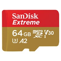 Extreme microSDXC + Adapter - 64GB