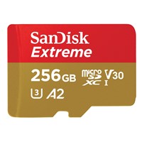 Extreme microSDXC + Adapter - 256GB